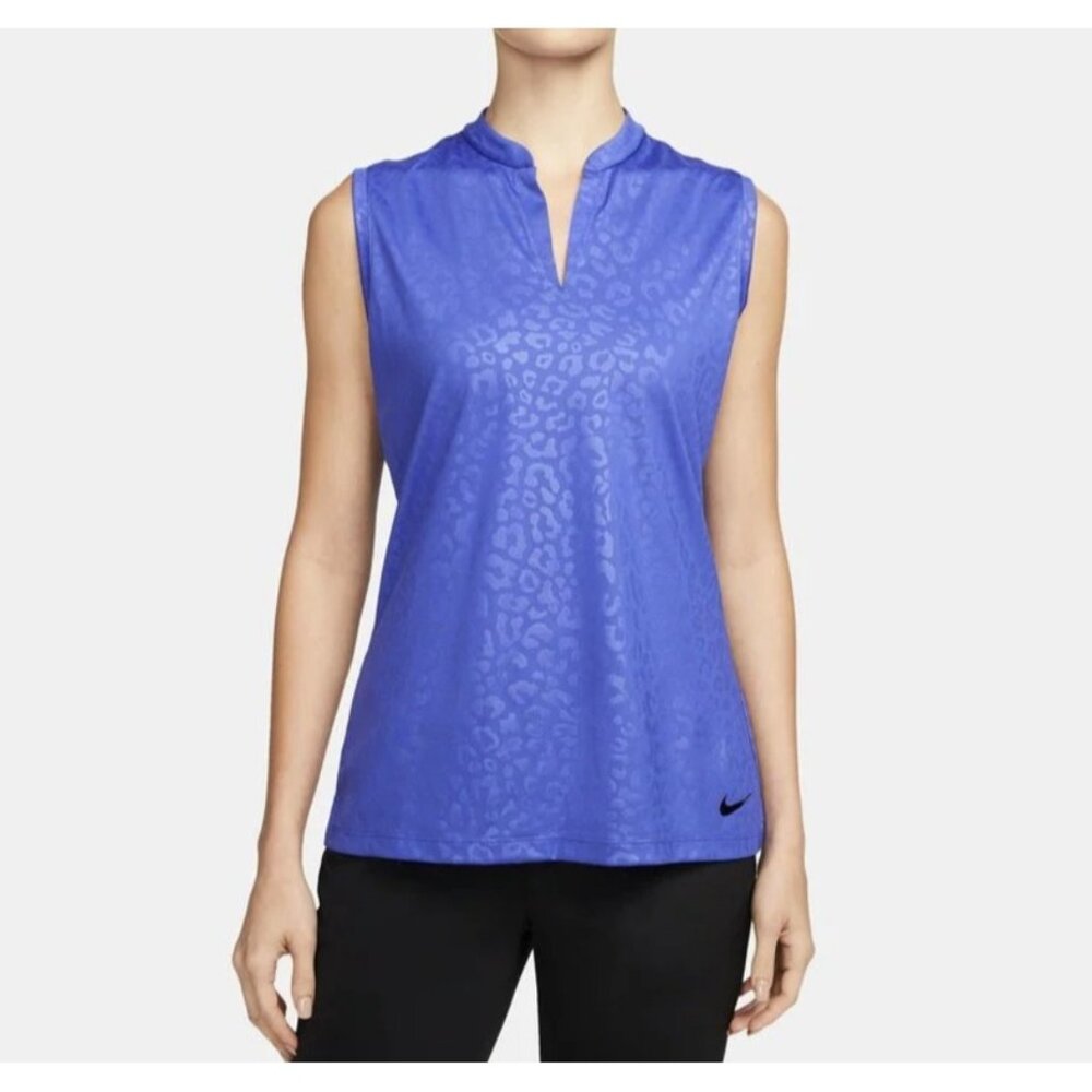 Nike DO6770 430 Dri-FIT Victory Sleeveless Golf Tank Blue ( S )